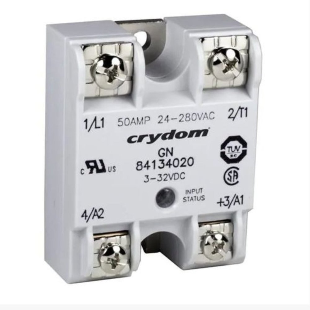 Crydom Solid State Relays - Industrial Mount 75A/240Vac DC In ZC part# 84134030